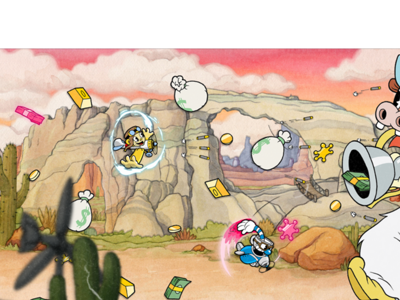 Cuphead - Nintendo Switch - Platformer - PEGI 7