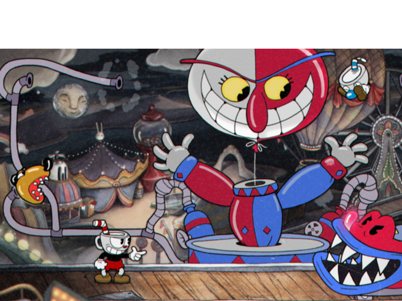 Cuphead - Nintendo Switch - Platformer - PEGI 7