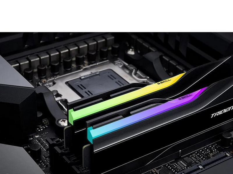 G.Skill Trident Z5 Neo RGB DDR5-6000 - 64GB - CL30 - Dual Channel (2 pcs) - AMD EXPO & Intel XMP - Schwarz mit RGB