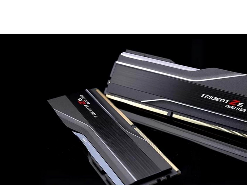 G.Skill Trident Z5 Neo RGB DDR5-6000 - 64GB - CL30 - Dual Channel (2 pcs) - AMD EXPO & Intel XMP - Schwarz mit RGB