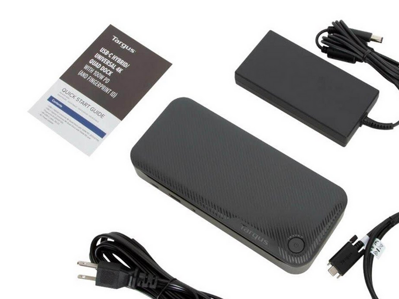 Targus - docking station - USB-C 3.2 Gen 2 / Thunderbolt 3 - 2 x HDMI 2 x DP - GigE