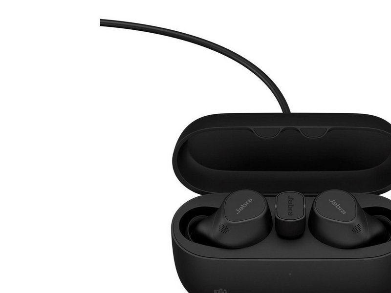 Jabra Evolve2 Buds USB-C MS incl. Wireless Charging Pad