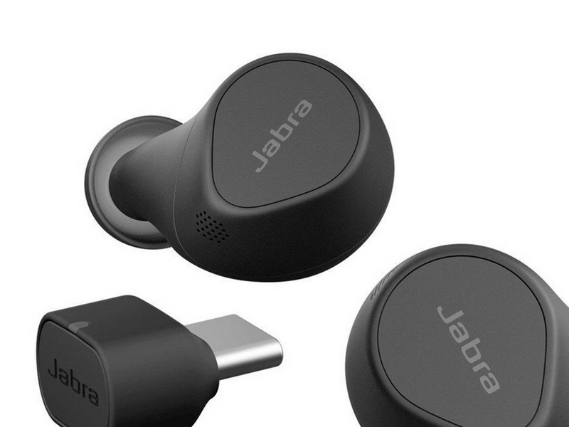 Jabra Evolve2 Buds USB-C MS incl. Wireless Charging Pad