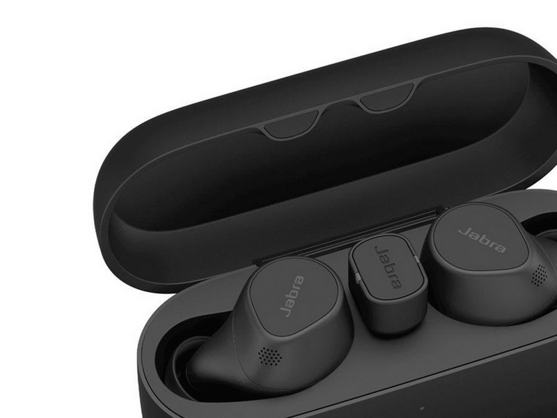 Jabra Evolve2 Buds USB-C MS incl. Wireless Charging Pad