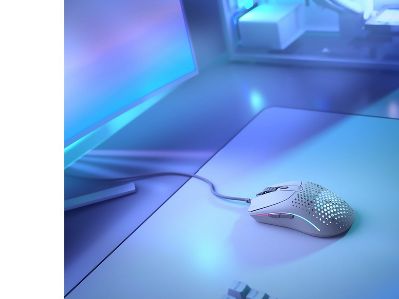 Glorious Model O 2 - Matte Black - Gaming Maus (Schwarz mit RGB)