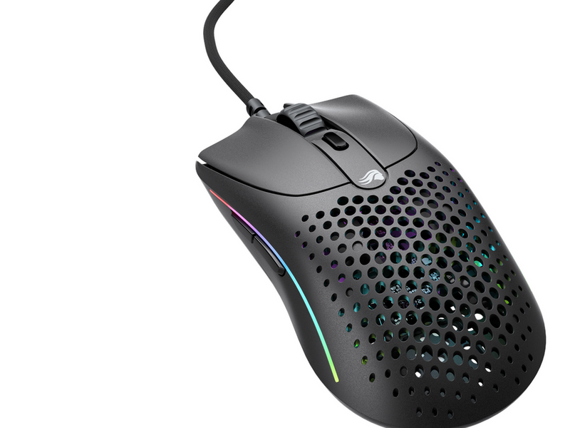 Glorious Model O 2 - Matte Black - Gaming Maus (Schwarz mit RGB)