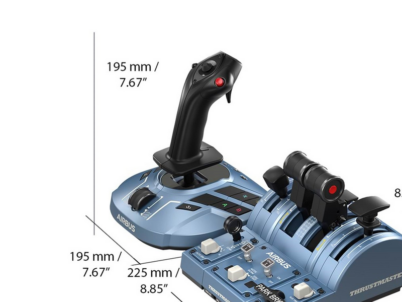 Thrustmaster TCA Captain Pack X Airbus Edition - PC & Xbox - Wired Controller