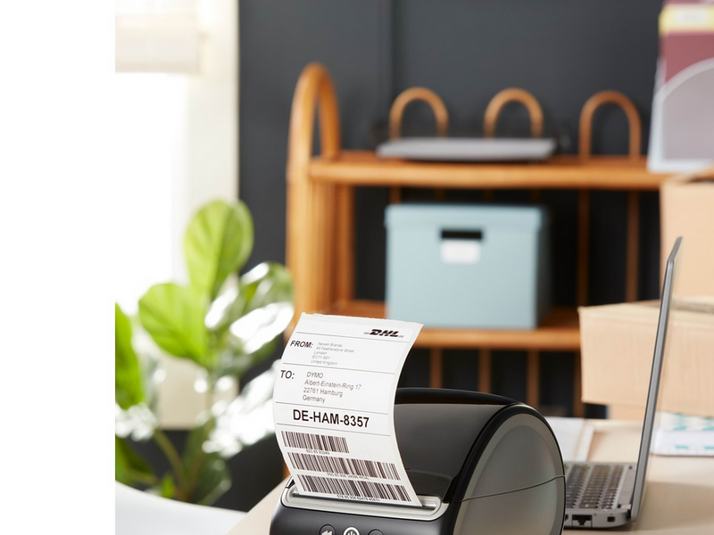 DYMO LabelWriter DHL Versandetiketten für LabelWriter 5XL/4XL-Etikettendrucker | 102 mm x 210 mm | Rolle mit 140 Etiketten | selbstklebend