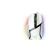 Razer Basilisk V3 Pro - Mercury - Gaming Maus (Weiß mit RGB Licht)
