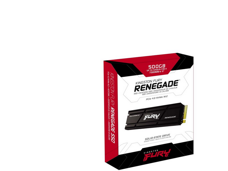 Kingston FURY Renegade SSD - 2TB - Mit Kühlkörper - M.2 2280 - PCIe 4.0