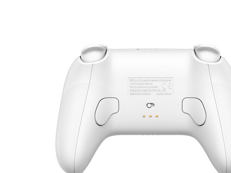 8BitDo Ultimate Bluetooth Controller w/ Charging Dock - White - Wireless - Nintendo Switch