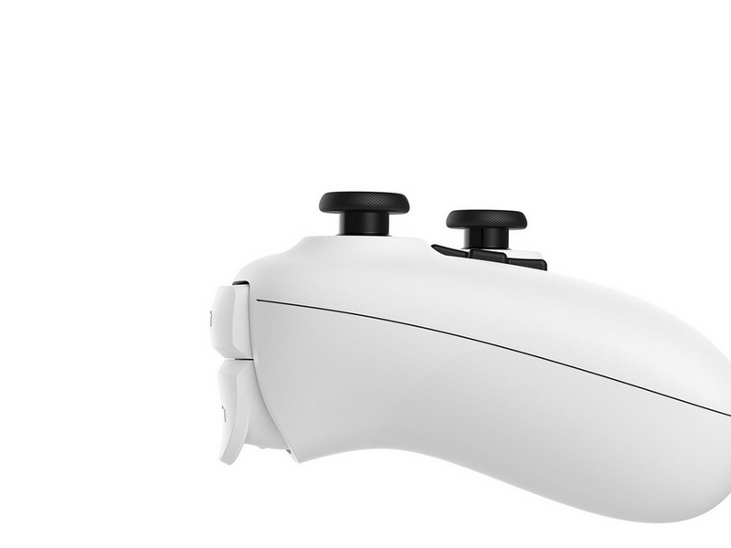 8BitDo Ultimate Bluetooth Controller w/ Charging Dock - White - Wireless - Nintendo Switch