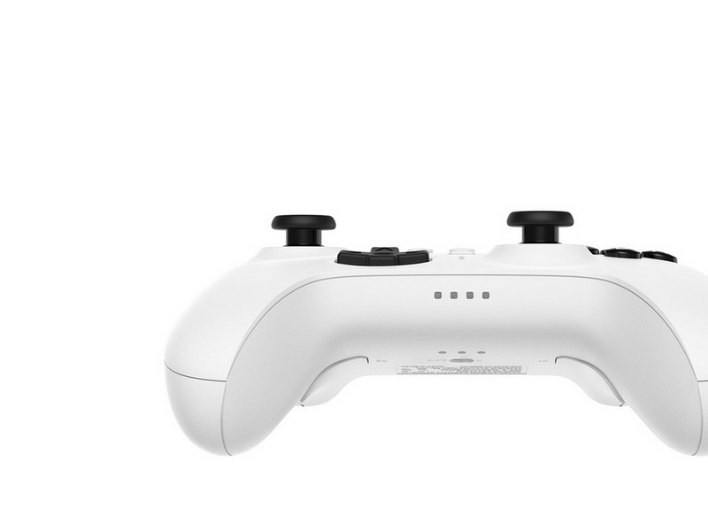 8BitDo Ultimate Bluetooth Controller w/ Charging Dock - White - Wireless - Nintendo Switch