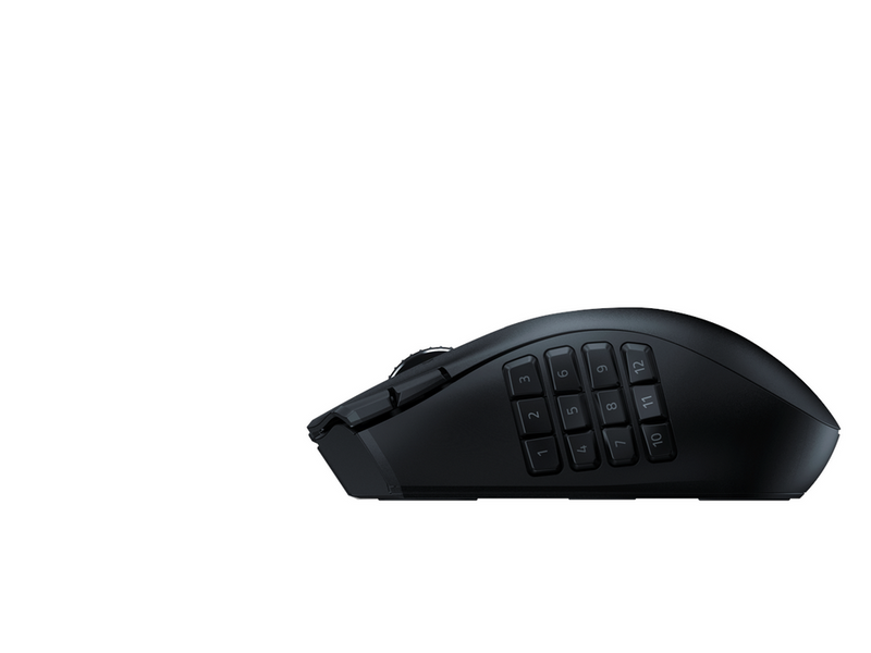 Razer Naga V2 HyperSpeed - Wireless MMO Gaming Mouse - Gaming Maus (Schwarz)
