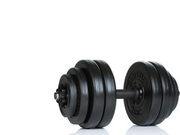 Gymstick Vinyl Dumbbell Set 15 kg