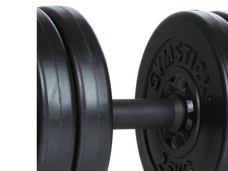 Gymstick Vinyl Dumbbell Set 15 kg