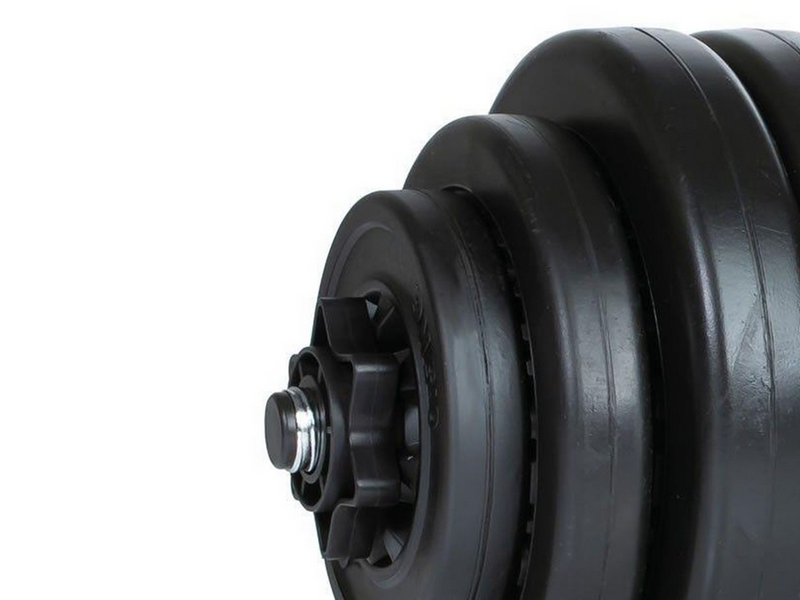 Gymstick Vinyl Dumbbell Set 15 kg
