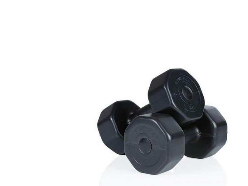 Gymstick Vinyl Dumbbells 2 x 4kg
