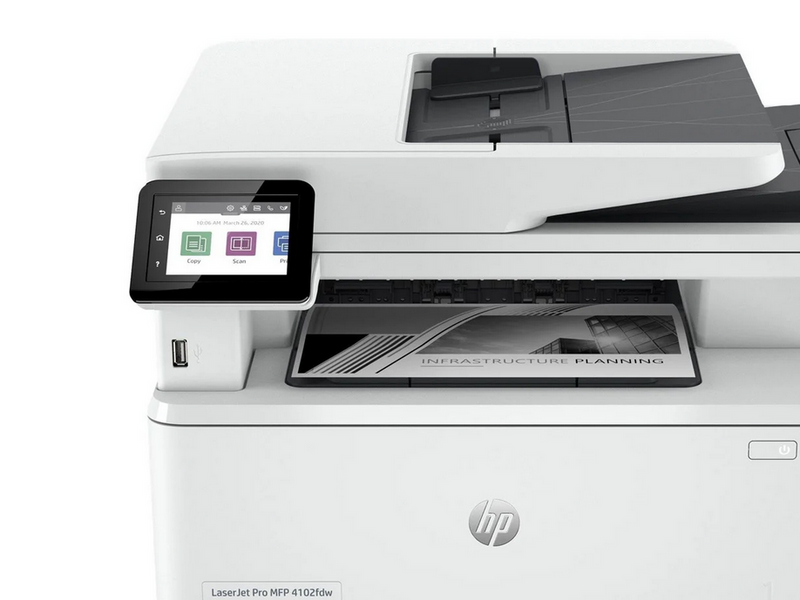 HP LaserJet Pro MFP 4102fdw All in One Multifunktion - Einfarbig - Laser