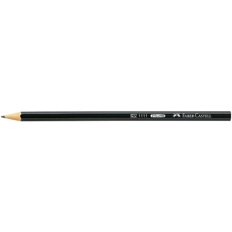 Faber-Castell 1111 Bleistifte HB - 12 Stück schwarz