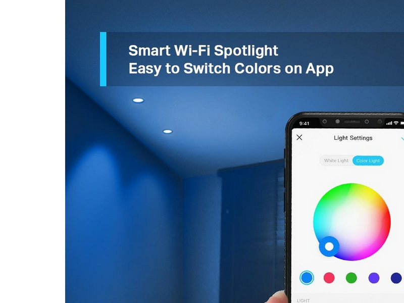 TP-Link Tapo L630 (4-pack) Smart Wi-Fi Spotlight Multicolor