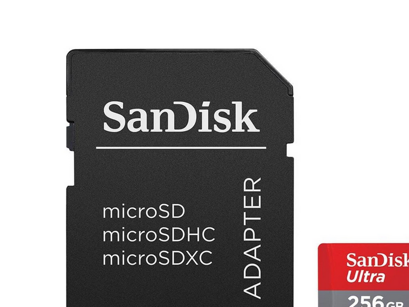 SANDISK Ultra microSD/SD - 150MB/s - 256GB