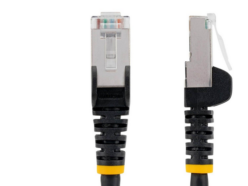StarTech.com 10m CAT6a Ethernet Cable - Black - Low Smoke Zero Halogen (LSZH) - Schwarz - 10m