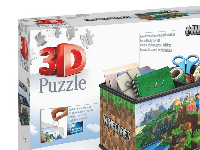 Ravensburger Aufbewahrungsbox Minecraft 3D Puzzle