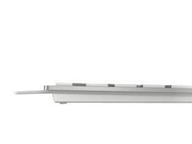Cherry KC 6000 SLIM FOR MAC - Tastatur - Nordic ISO - Silber