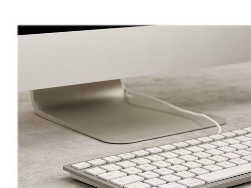 Cherry KC 6000 SLIM FOR MAC - Tastatur - Nordic ISO - Silber