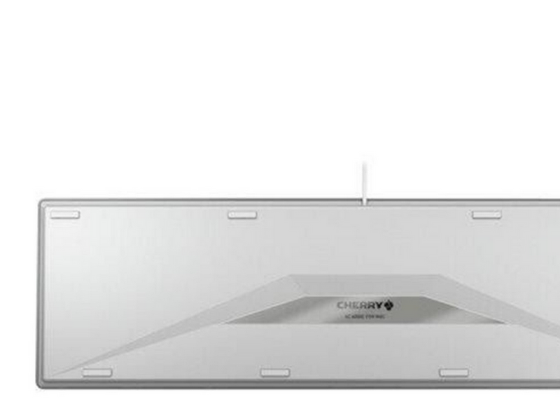 Cherry KC 6000 SLIM FOR MAC - Tastatur - Nordic ISO - Silber
