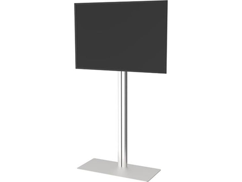 Multibrackets M Display Stand 180 Single Silver w. Floorbase 50 kg 63" Up to 700 x 400 mm