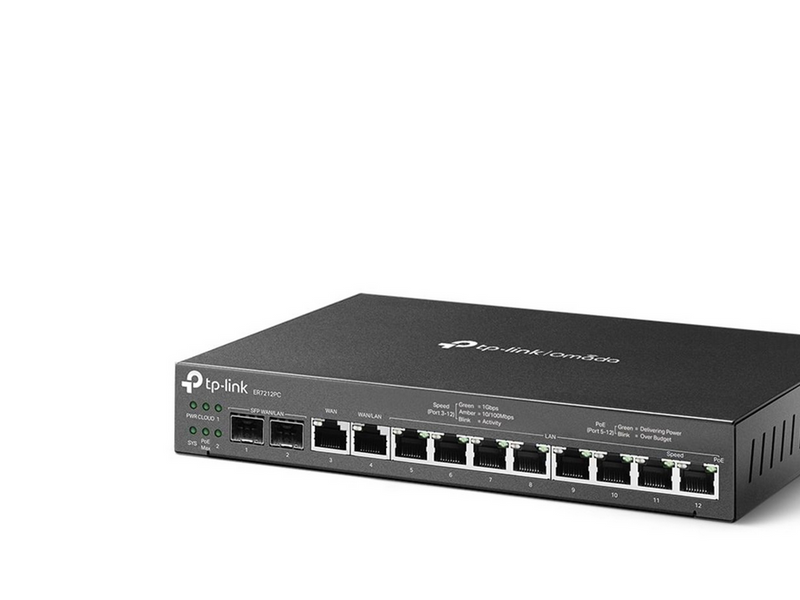 TP-Link ER7212PC Omada 3-in-1 Gigabit VPN Router - Router