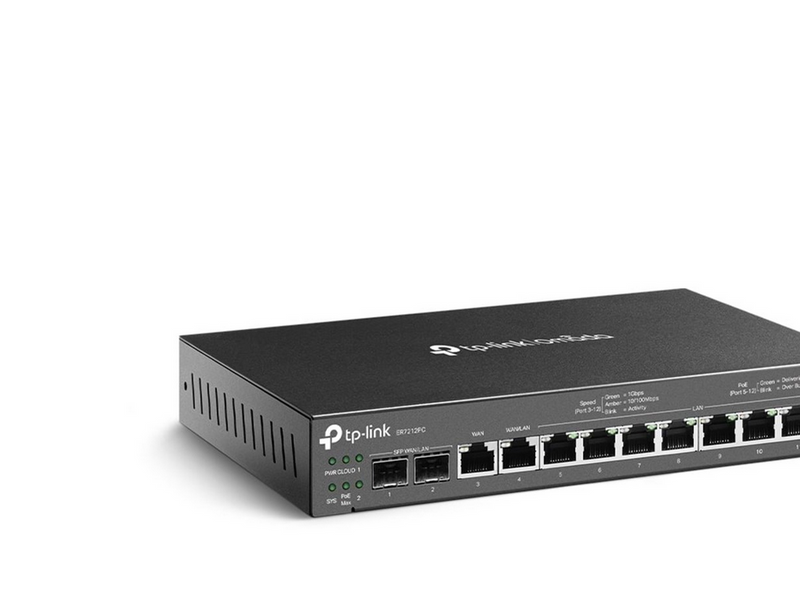 TP-Link ER7212PC Omada 3-in-1 Gigabit VPN Router - Router