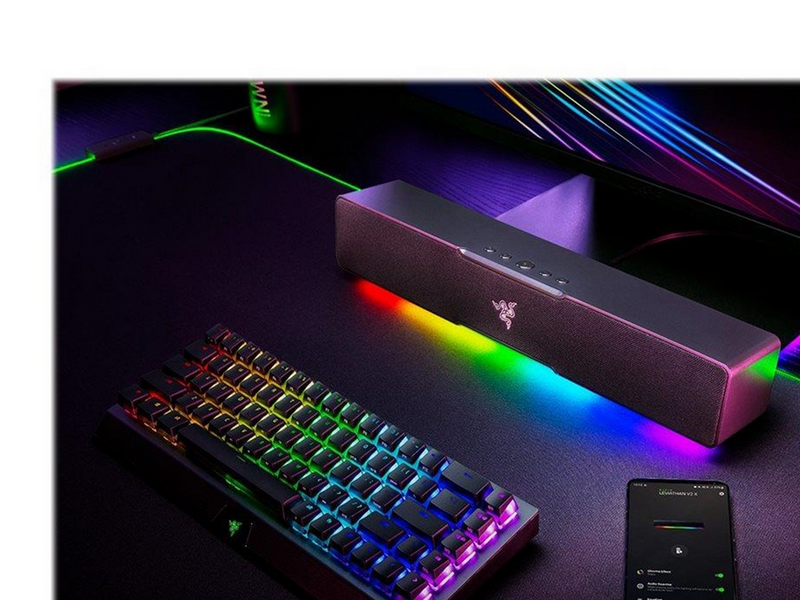 Razer Leviathan V2 X - 2.1 PC-Lautsprecher - Schwarz