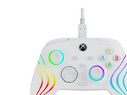PDP Afterglow Wave Wired Controller - White - Wired Controller - Microsoft Xbox One