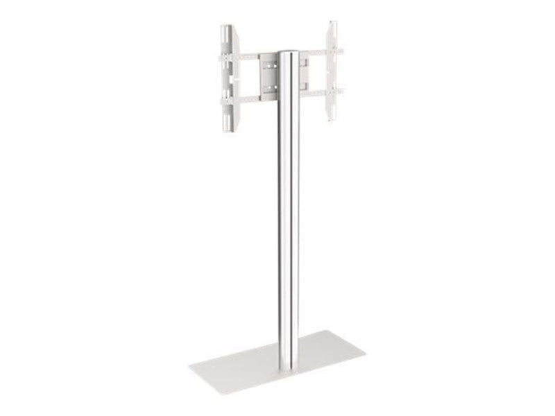 Multibrackets M Display Stand 180 Single Silver w. Floorbase 50 kg 63" Up to 700 x 400 mm