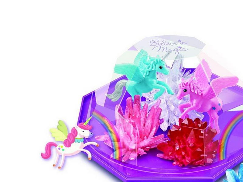 4M Crystal Growing - Magical Unicorn - Crystal Terrarium