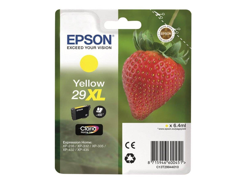 Epson 29XL - Yellow Ink - Tintenpatrone Gelb