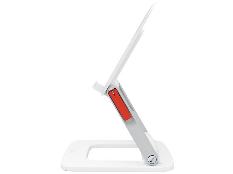 Leitz Ergo Verstellbarer Multi-Winkel Laptopständer, 63% recycelter Kunststoff, Weiß