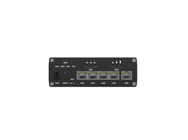 Teltonika RUTX50 Industrial 5G Router - Wireless router 802.11a/b/g/n/Wi-Fi 5 Wave 2