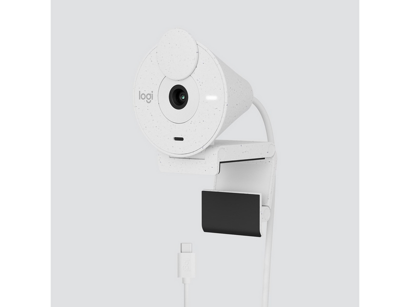 Logitech Brio 300 Full HD webcam - Off-White