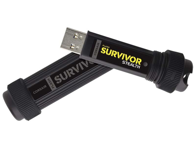 Corsair Flash Survivor Stealth - 128GB - USB-Stick