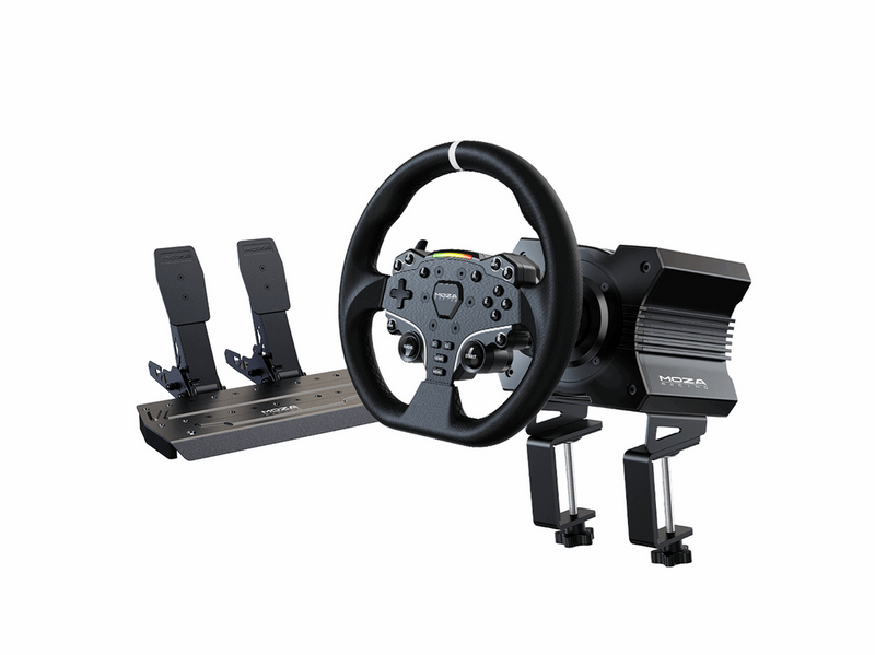 Moza Racing R5 Bundle (R5 direct-drive wheelbase ES Steering Wheel SR-P Lite Pedal) - PC