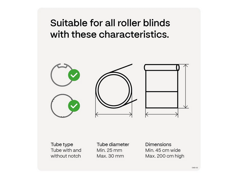 MotionBlinds retrofit Rollomotor