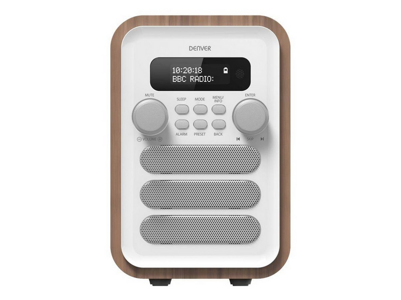 DENVER DAB-48WHITE - DAB+/FM - Weiß