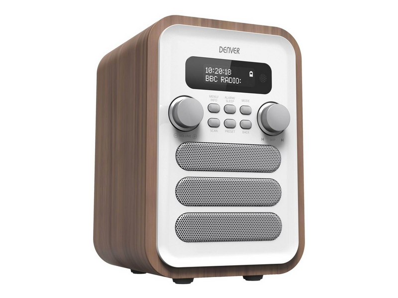 DENVER DAB-48WHITE - DAB+/FM - Weiß