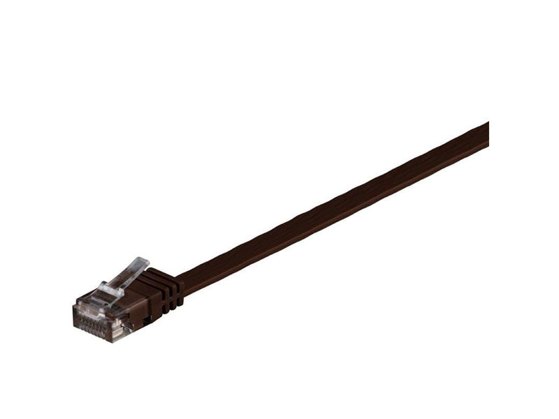 Pro LAN CAT 6 UTP Flat - Brown - 5 meter