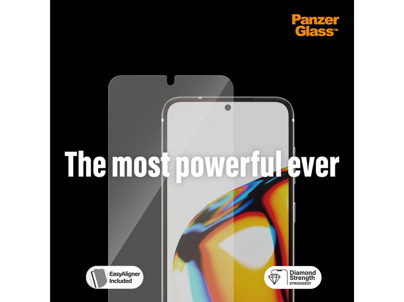 PanzerGlass Screen Protector Samsung Galaxy S23 | Ultra-Wide Fit w. EasyAligner