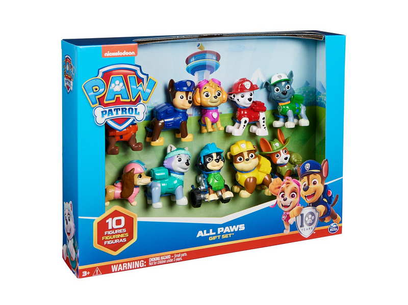 Paw Patrol Celebration 10 pack figures